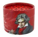 Boîte ronde en carton renforcé "Belle lurette" pour mécanisme musical à manivelle - Beethoven 2
