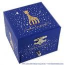 Boîte à bijoux musicale Trousselier phosphorescente avec Sophie la girafe dansante - Clair de lune