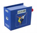 Boîte à musique à manivelle en carton en forme de livre - La la land - City of stars (Justin Hurwitz)