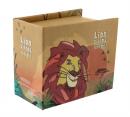 Boîte à musique à manivelle en carton en forme de livre - Le lion est mort ce soir (Solomon Linda)