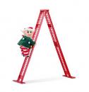 Automate musical de Noël Mr Christmas (modèle de table) - Automate elf sur une échelle