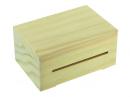 Bo&icirc;te en bois brut pour m&eacute;canisme musical de petit compnium de 20 ou 30 notes