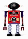Jouet m&eacute;canique en m&eacute;tal (fer-blanc: t&ocirc;le d'acier recouverte d'&eacute;tain) - Robot Dark Templar