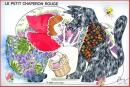 Tableau musical pour chambres d'enfants : tableau musical "le petit chaperon rouge"