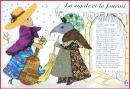 Tableau musical pour chambres d'enfants : tableau musical la cigale et la fourmi