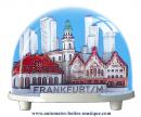 Boule à neige classique non musicale allemande : boule à neige en plastique touristique