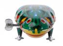 Jouet mécanique en métal de collection : jouet mécanique grenouille