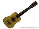 Instrument de musique pour enfant : instrument de musique guitare en bois