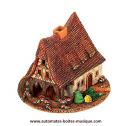 Chalet musical miniature animé : chalet musical miniature "Vieille forge de Rothenberg"