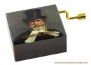Boîte à musique à manivelle de luxe "Grands compositeurs" : boîte à musique à manivelle "Verdi"
