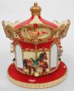 Carrousel musical miniature : carrousel musical avec anges et miroirs