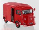 Modèle réduit de camionnette Citroën : camionnette Citroën rouge modèle Type H