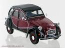 Modèle réduit de voiture Citroën : voiture Citroën rouge modèle 2CV 6 Charleston