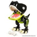 Dinosaure robot Zoomer interactif : Dinosaure robot Zoomer Chomplingz "Hyjinx" vert avec os