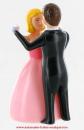 Couple de danseurs automates : danseurs automates valseurs (robe rose n°1)