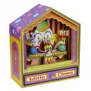 Boîte à musique animée Trousselier : boîte Trousselier avec clowns